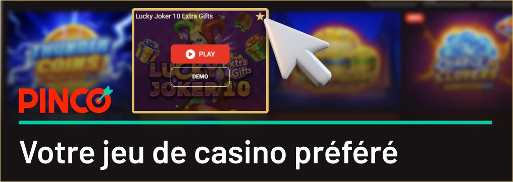 Comment trouver votre jeu de casino préféré - Instructions complètes Pinco